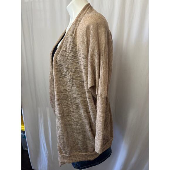 Community Sheer Brown Cardigan - Size Small - Picture 2 of 8
